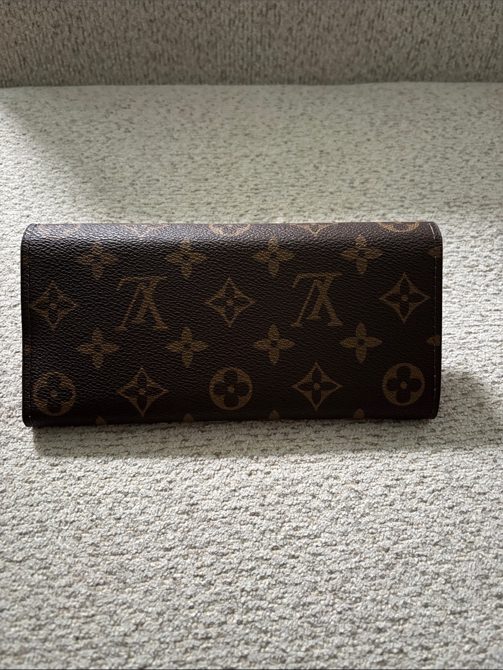 **FASHION** Monogram Wallet - Pink & Brown with Pink Snap - Picture 3 of 17